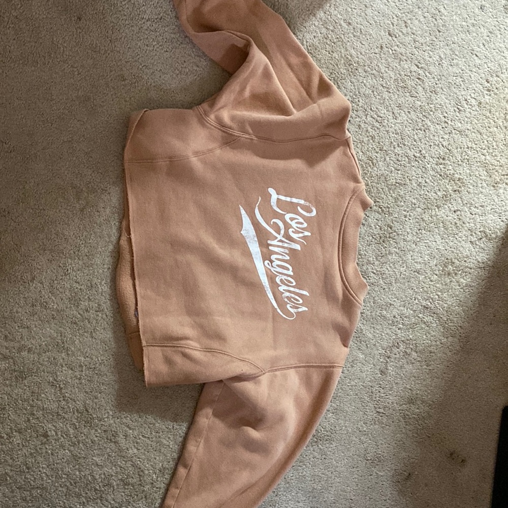 Cropped sweater